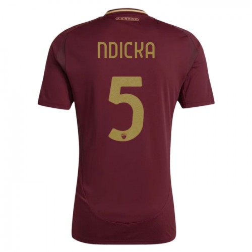 Maillot de Foot AS Roma Ndicka 5 Domicile 2024-25 Maillot de Foot AS Roma Ndicka 5 Domicile 2024-25